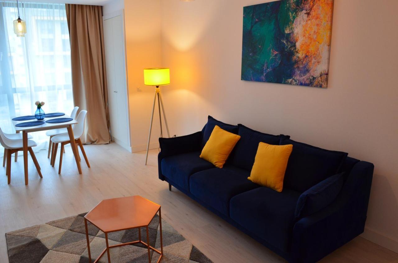 Aba'S Apart Onix Blue Mamaia Nord Navodari Luaran gambar